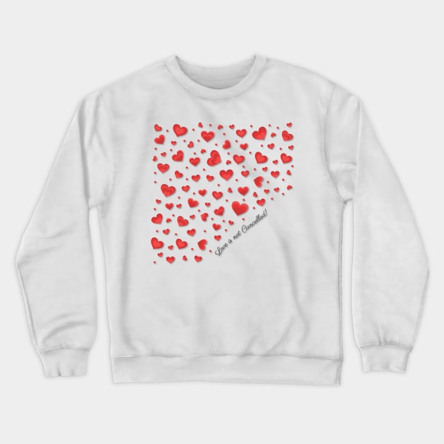 Valentines pattern Crewneck Sweatshirt by kallyfactory